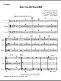 America, The Beautiful - Percussion