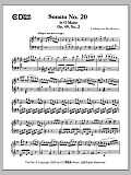 Sonata No. 20 In G Major, Op. 49, No. 2