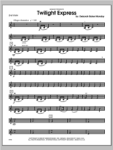Twilight Express - Violin 2 