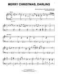 Merry Christmas, Darling [Jazz version]