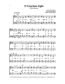 O Gracious Light (Phos hilaron)/Lux Christi (Light of Christ) 