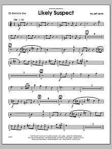 Likely Suspect - Baritone Sax 