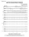 Do You Hear What I Hear (arr. Craig Courtney) - Full Score