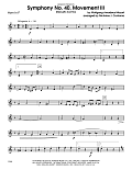 Symphony No. 40, Movement III (Menuetto And Trio) - Horn in F