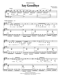 Say Goodbye (from Monstersongs)