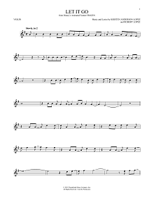 Let It Go (from Frozen) 