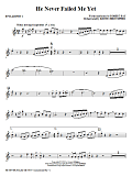 He Never Failed Me Yet (orch. Keith Christopher) - Bb Clarinet 2