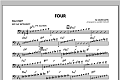 Four - Bass Clef Solo Sheet