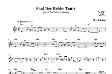 Sha! Der Rebbe Tantz (Quiet! The Rebbe Is Dancing) 