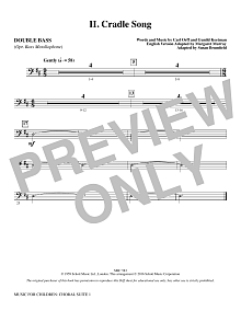 Music for Children (Choral Suite 1) - Double Bass 