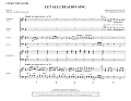 Let All Creation Sing - Full Score
