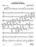 Raiders March - Pt.5 - Eb Baritone Saxophone