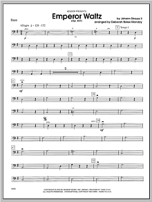 Emperor Waltz (Opus 437) - Bass 