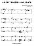 A Mighty Fortress Is Our God [Classical version] (arr. Phillip Keveren)