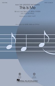 This Is Me (from The Greatest Showman) (arr. Mac Huff) - Bb Trumpet 1 