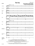 You Say (arr. Heather Sorenson) - Full Score