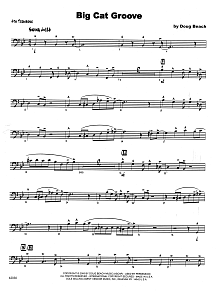 Big Cat Groove - 4th Trombone 