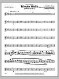 Minute Waltz (Valse Op. 64, No. 1) - 2nd Bb Clarinet
