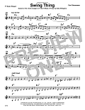 Swing Thing - Solo Sheet for F Instruments
