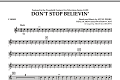 Don't Stop Believin' - F Horn