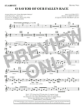 O Savior Of Our Fallen Race (arr. David Angerman) - Bb Clarinet