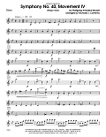 Symphony No. 40, Movement IV (Allegro Assai) - Oboe