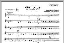 Ode To Joy - Violin 3 