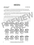 Zebrano - Guitar Chord Chart