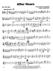 After Hours - 1st Eb Alto Saxophone 