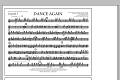 Dance Again - Clarinet 1