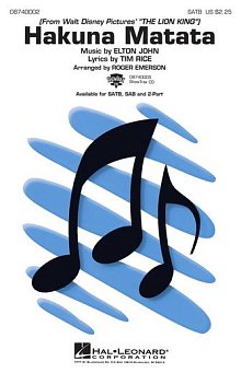 Hakuna Matata (from Disney's The Lion King) (arr. Roger Emerson) 