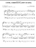Come, Christians, Join To Sing