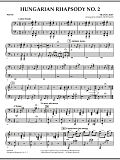 Hungarian Rhapsody No. 2 - Piano