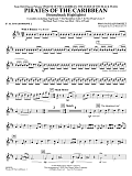 Pirates of the Caribbean (Soundtrack Highlights) (arr. Ted Ricketts) - Eb Alto Saxophone 2