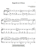 Bagatelle In G Minor, Op. 119, No. 1