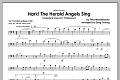 Hark! The Herald Angels Sing - 1st Tenor Trombone (Bass Clef)
