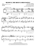Rejoice, the Risen Lord Is King! - Piano
