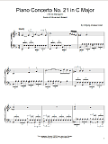 Piano Concerto No. 21 in C Major ('Elvira Madigan'), Second Movement Excerpt
