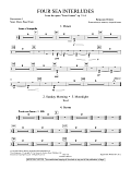 Four Sea Interludes (from the opera "Peter Grimes") - Percussion 1