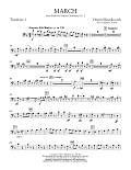 March from Suite for Variety Orchestra, No. 1 - Trombone 1