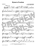 Hymn to Freedom (arr. Kirby Shaw) - Trumpet 1