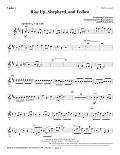 Rise Up, Shepherd, and Follow (arr. John Leavitt) - Violin 1