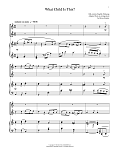 What Child Is This? (for Violin Duet and Piano)