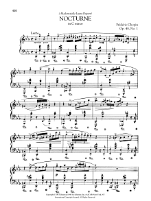 Nocturne in C minor, Op. 48, No. 1 