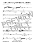 Fantasy On A Japanese Folk Song - Bb Tenor Saxophone