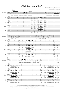 Chicken On A Raft (arr. Sam Burns) 