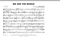 We Are The World - 1st Bb Trumpet