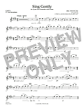 Sing Gently (for Flexible Wind Band) - PT.1 - Eb Alto Saxophone