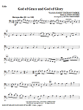 God Of Grace And God Of Glory - Cello