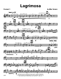 Lagrimosa - 1st Bb Trumpet